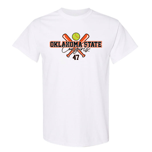 Oklahoma State - NCAA Softball : Lena Perez - Sports Shersey T-Shirt-0