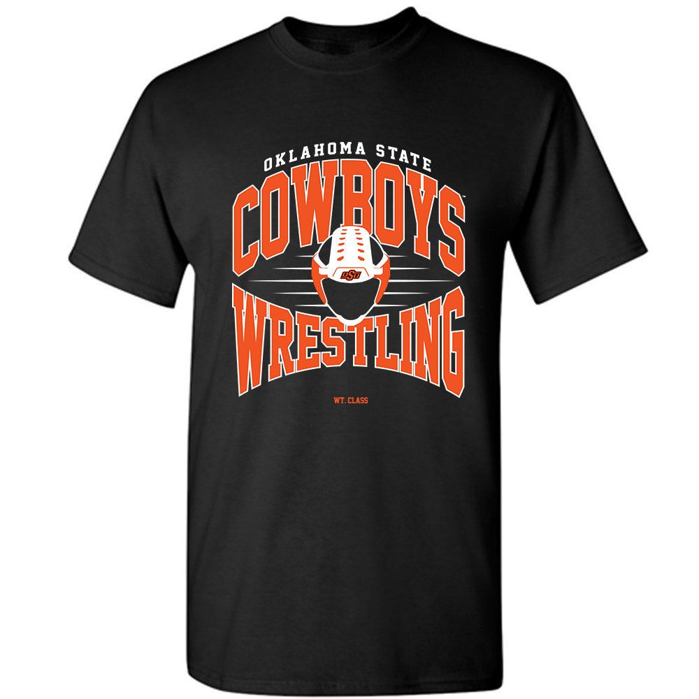 Oklahoma State - NCAA Wrestling : JJ Mccomas - Sports Shersey T-Shirt-0