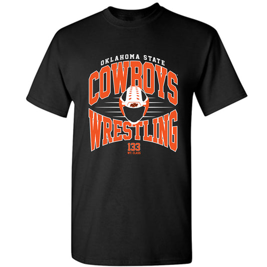 Oklahoma State - NCAA Wrestling : Cael Hughes - Sports Shersey T-Shirt