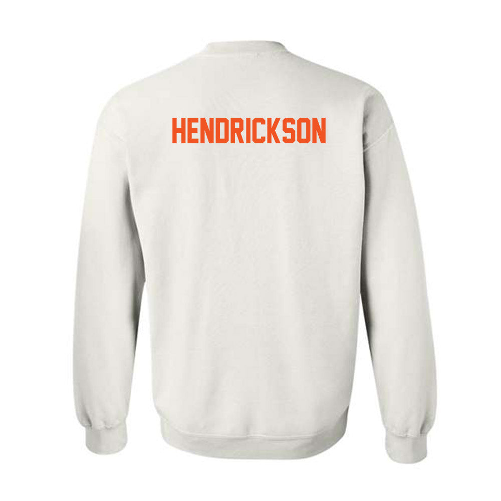 Oklahoma State - NCAA Wrestling : Wyatt Hendrickson - Sports Shersey Crewneck Sweatshirt-1