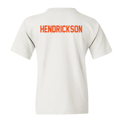 Oklahoma State - NCAA Wrestling : Wyatt Hendrickson - Sports Shersey Youth T-Shirt-1