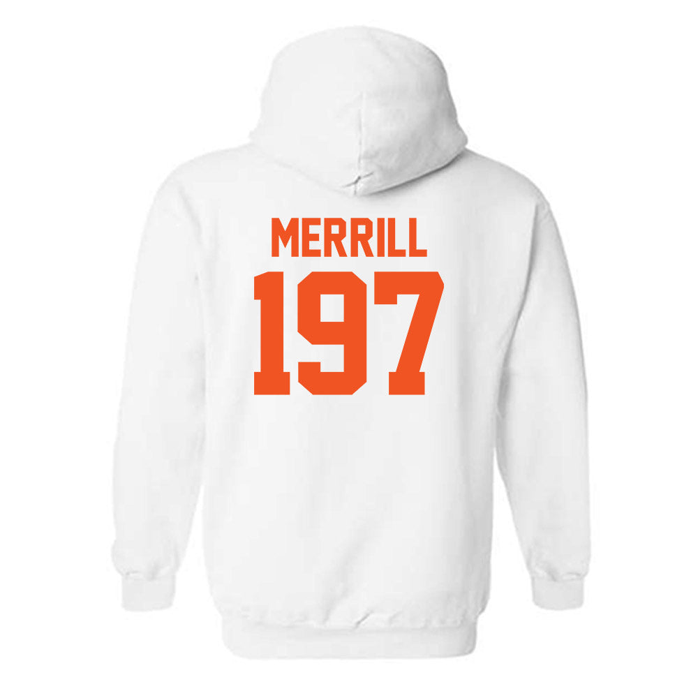 Oklahoma State - NCAA Wrestling : Cody Merrill - Sports Shersey Hooded Sweatshirt-1