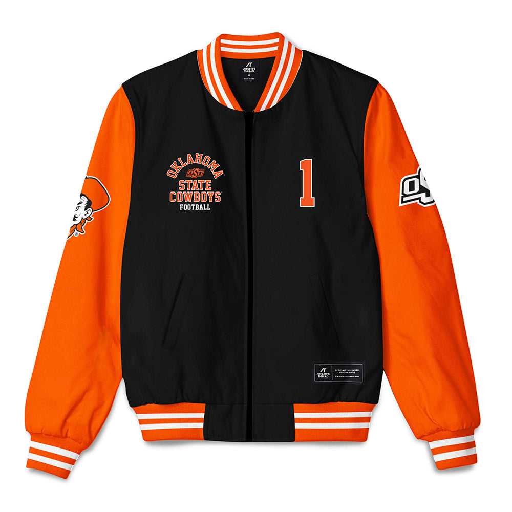 Oklahoma State - NCAA Football : Jk Johnson - Bomber Jacket-0