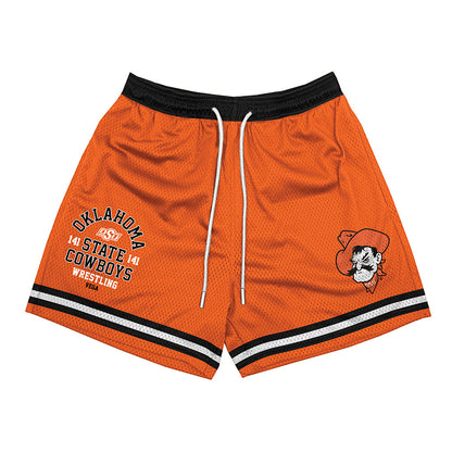 Oklahoma State - NCAA Wrestling : Sergio Vega - Shorts-0