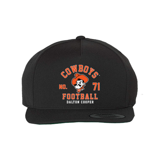 Oklahoma State - NCAA Football : Dalton Cooper - Snapback Cap Snapback Cap