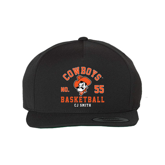 Oklahoma State - NCAA Men's Basketball : CJ Smith - Snapback Hat