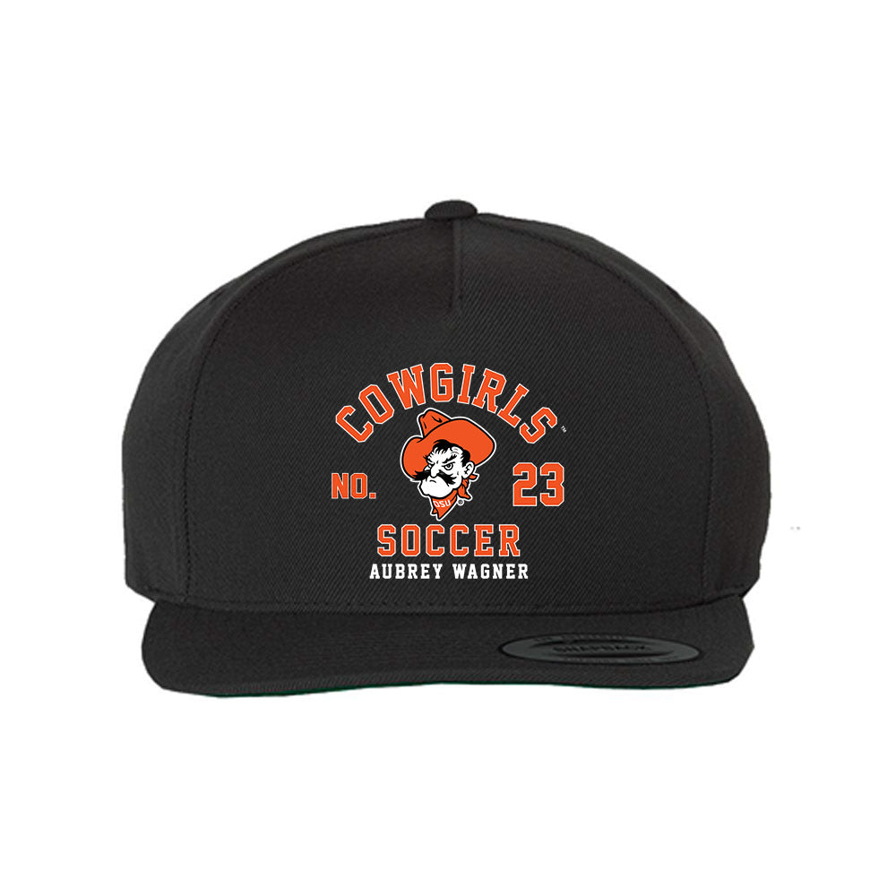 Oklahoma State - NCAA Women's Soccer : Aubrey Wagner - Snapback Hat