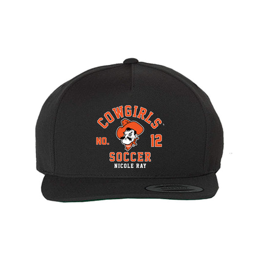 Oklahoma State - NCAA Women's Soccer : nicole ray - Snapback Cap Snapback Cap