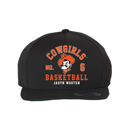 Oklahoma State - NCAA Women's Basketball : Jadyn Wooten - Snapback Hat-0