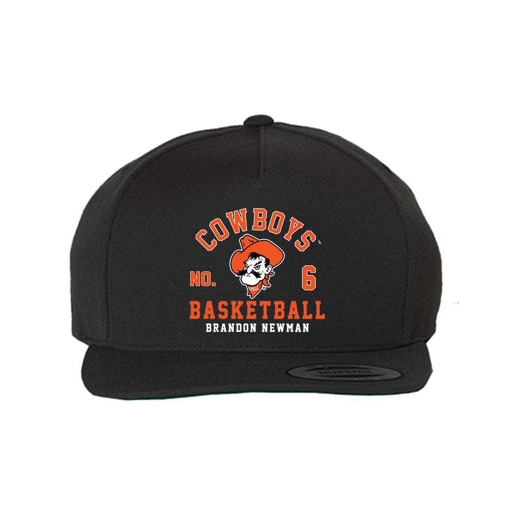 Oklahoma State - NCAA Men's Basketball : Brandon Newman - Snapback Hat