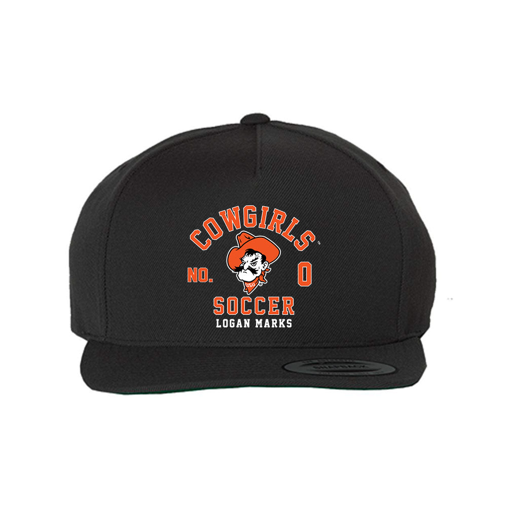 Oklahoma State - NCAA Women's Soccer : Logan Marks - Snapback Hat