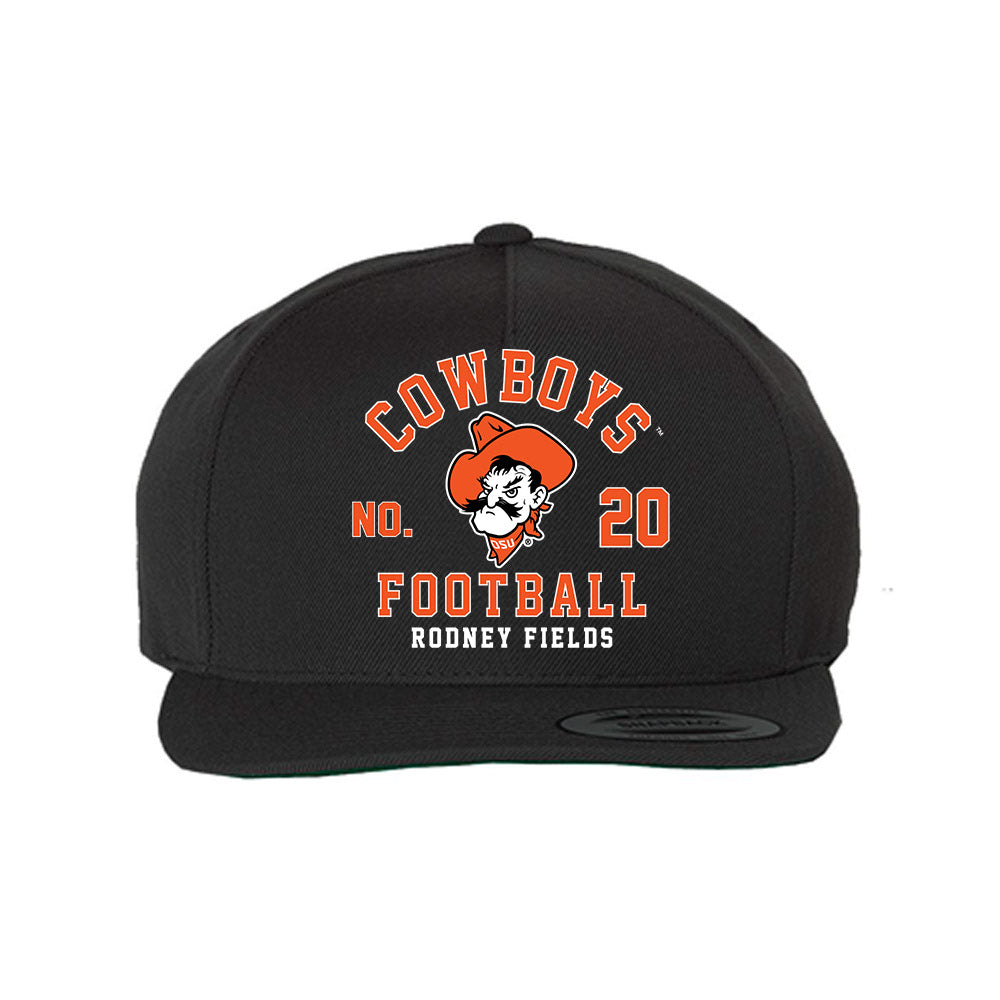 Oklahoma State - NCAA Football : Rodney Fields - Snapback Hat-0