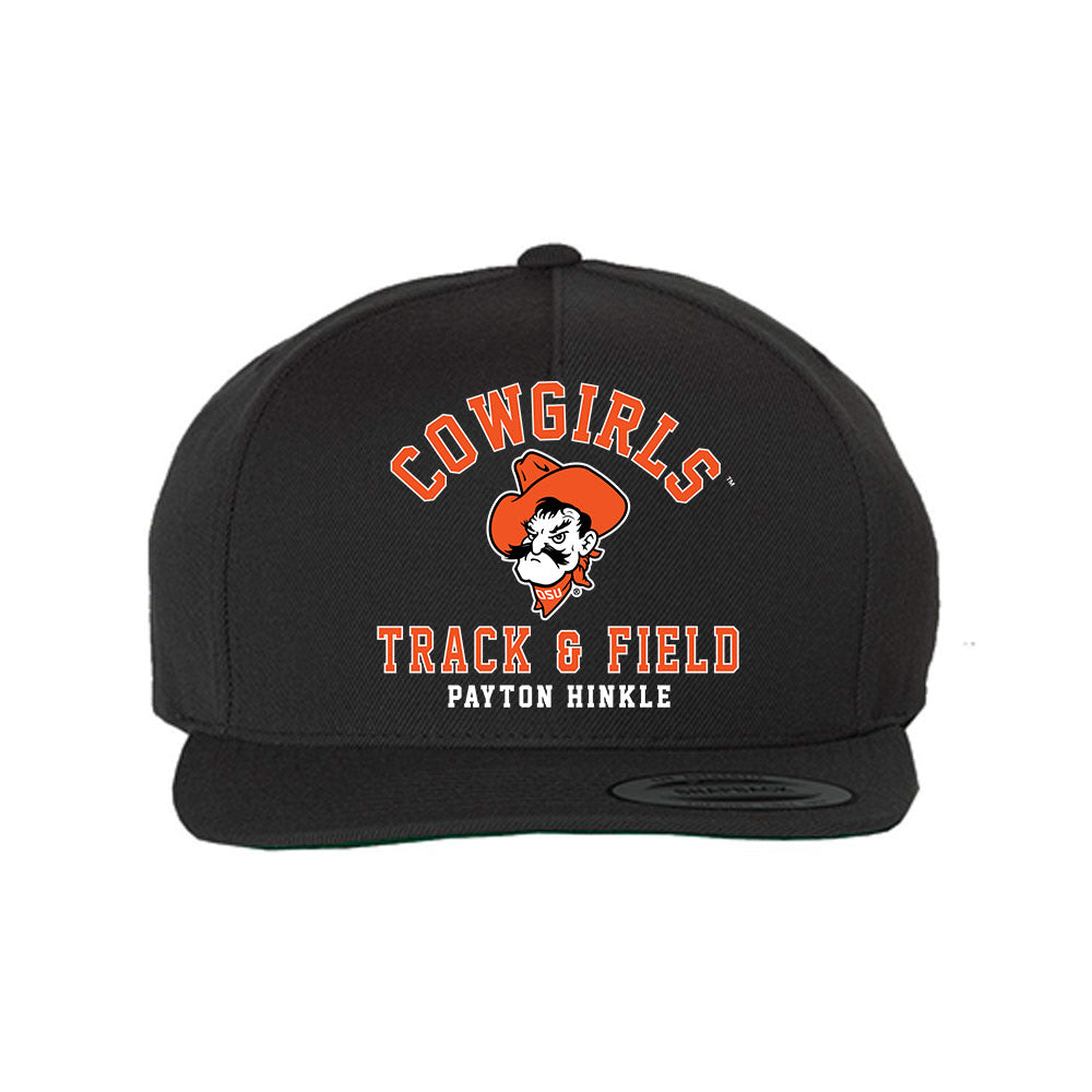Oklahoma State - NCAA Women's Track & Field : Payton Hinkle - Snapback Hat-0