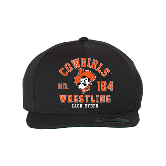 Oklahoma State - NCAA Wrestling : Zack Ryder - Snapback Hat-0