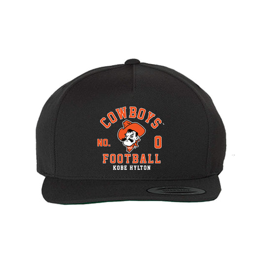 Oklahoma State - NCAA Football : Kobe Hylton - Snapback Hat