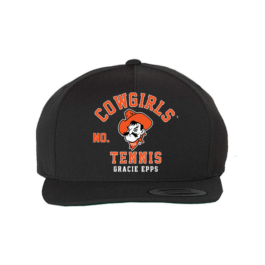 Oklahoma State - NCAA Women's Tennis : Gracie Epps - Snapback Hat-0