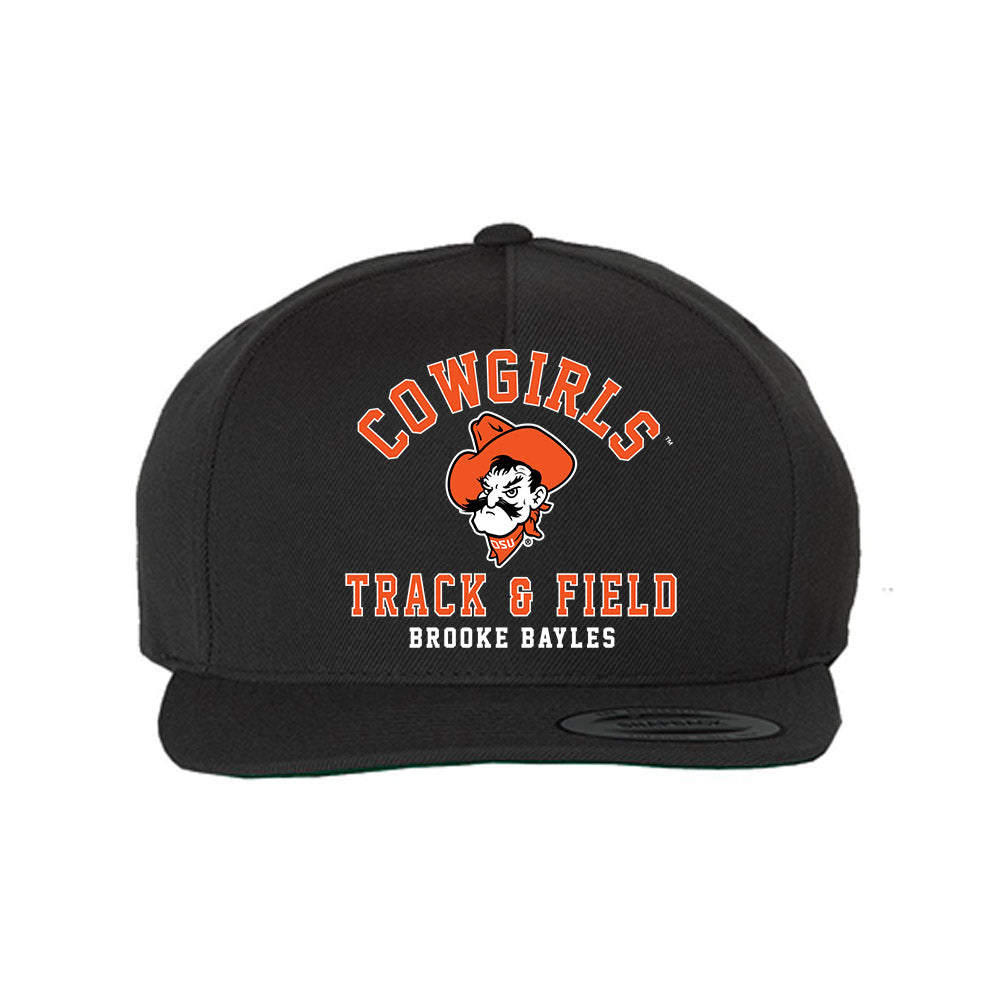 Oklahoma State - NCAA Women's Track & Field : Brooke Bayles - Snapback Hat-0