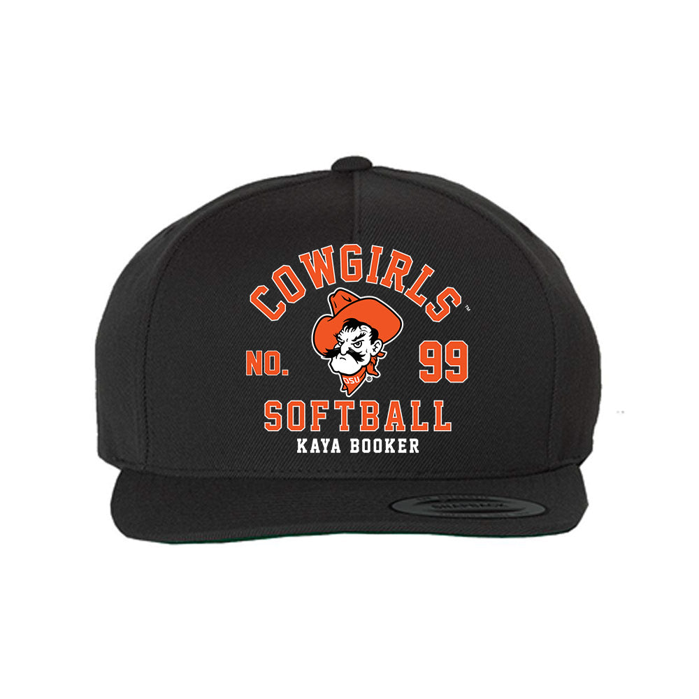 Oklahoma State - NCAA Softball : Kaya Booker - Snapback Hat-0