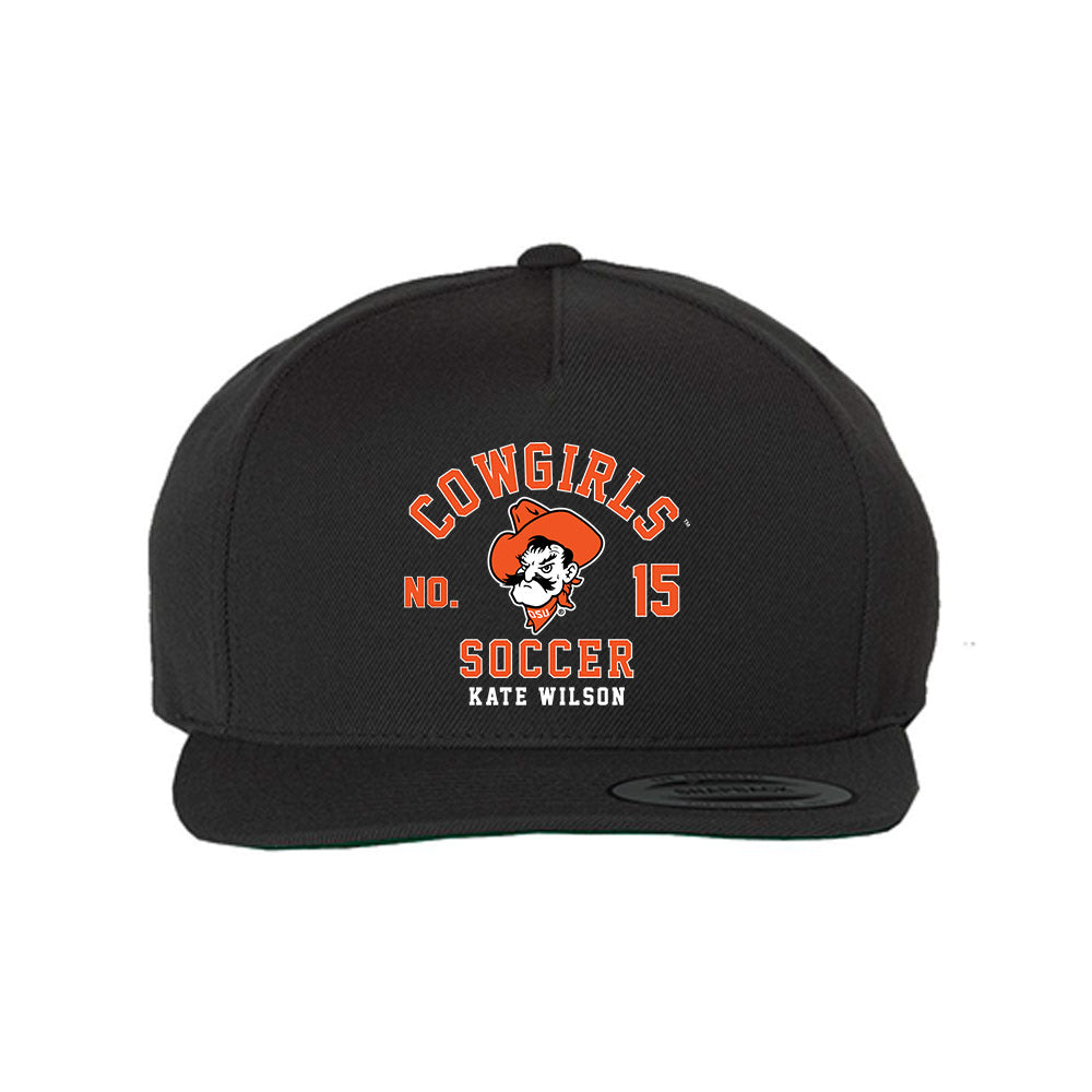 Oklahoma State - NCAA Women's Soccer : Kate Wilson - Snapback Hat