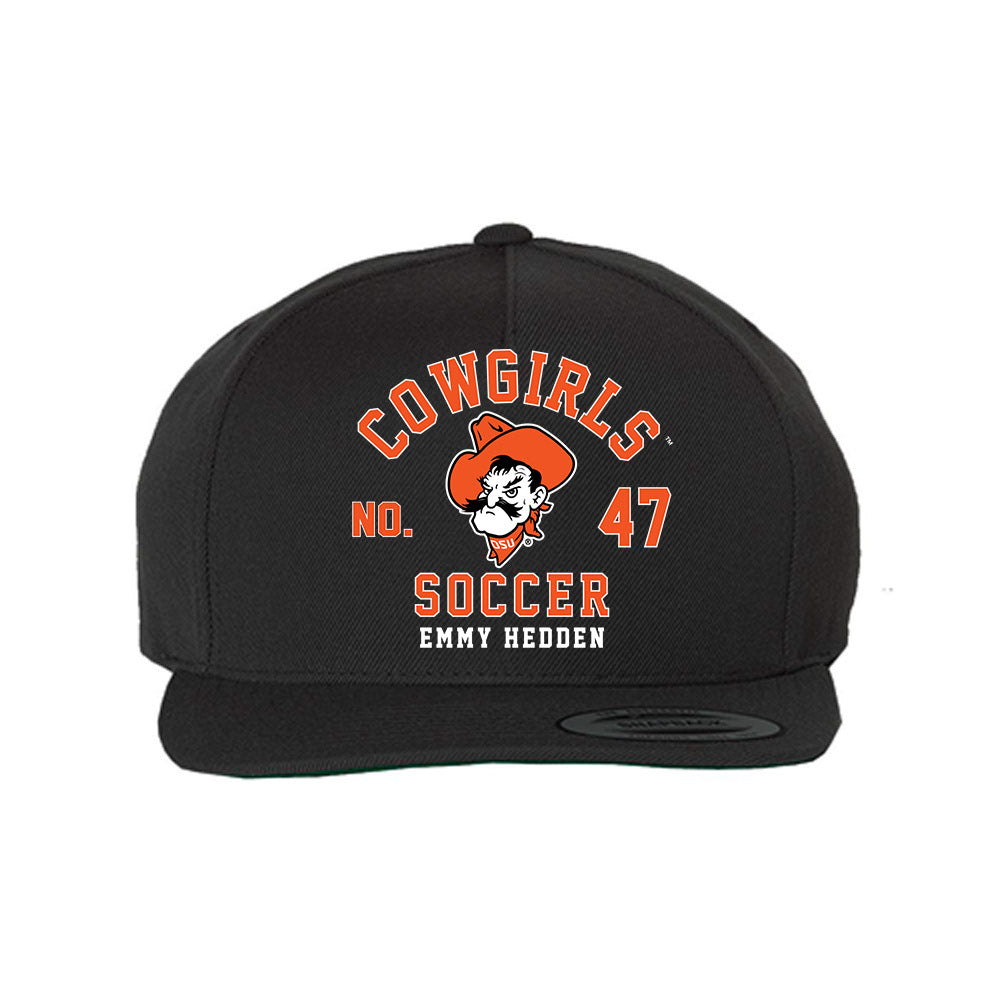 Oklahoma State - NCAA Women's Soccer : Emmy Hedden - Snapback Hat-0
