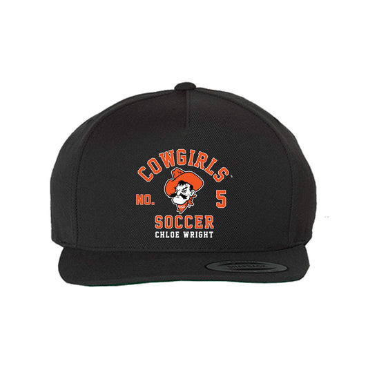 Oklahoma State - NCAA Women's Soccer : Chloe Wright - Snapback Hat