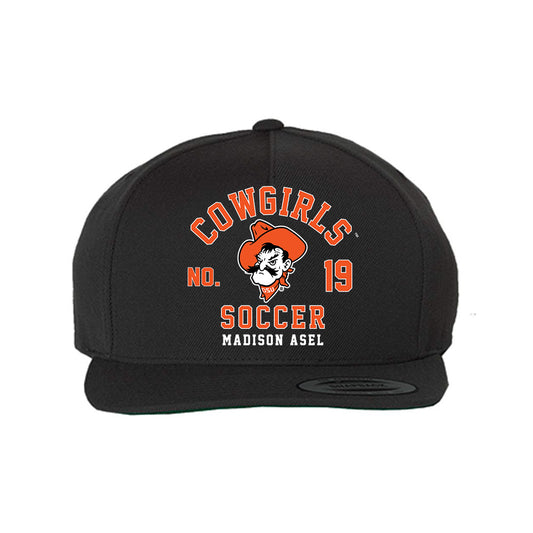 Oklahoma State - NCAA Women's Soccer : Madison Asel - Snapback Hat-0