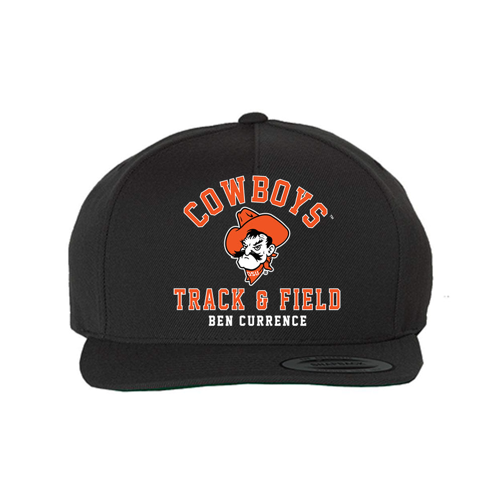 Oklahoma State - NCAA Men's Track & Field : Ben Currence - Snapback Hat-0