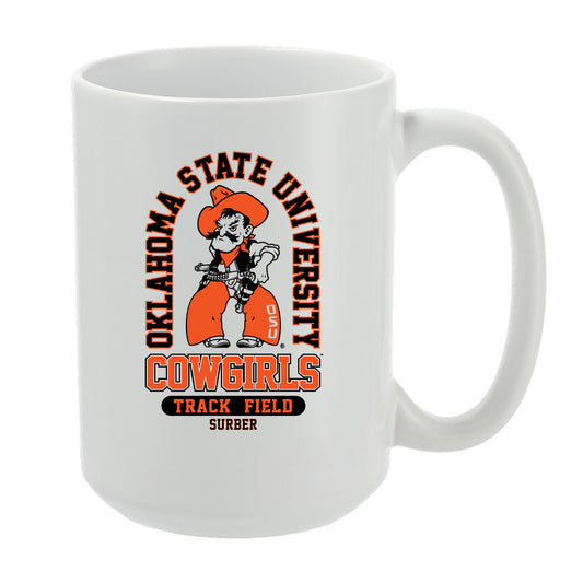 Oklahoma State - NCAA Women's Track & Field (Outdoor) : Madi Surber - Mug product_type Mug