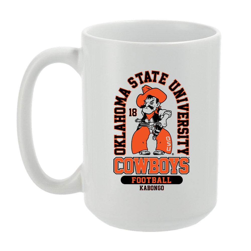 Oklahoma State - NCAA Football : David Kabongo - Coffee Mug