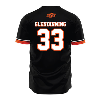 Oklahoma State - NCAA Baseball : Lucas Glendinning - Jersey-1