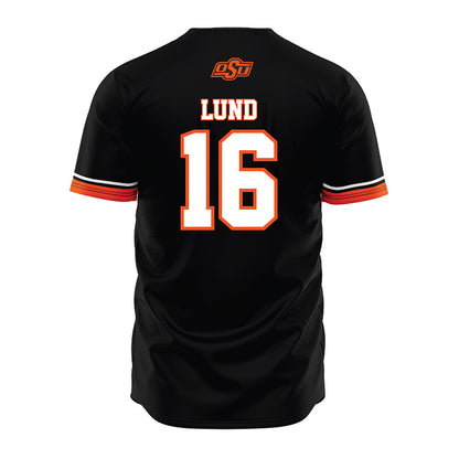 Oklahoma State - NCAA Baseball : Ethan Lund - Jersey-1