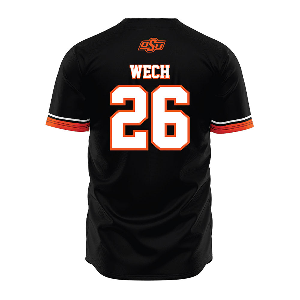Oklahoma State - NCAA Baseball : Noah Wech - Jersey-1