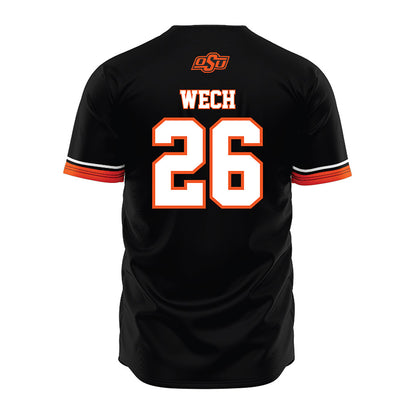 Oklahoma State - NCAA Baseball : Noah Wech - Jersey-1