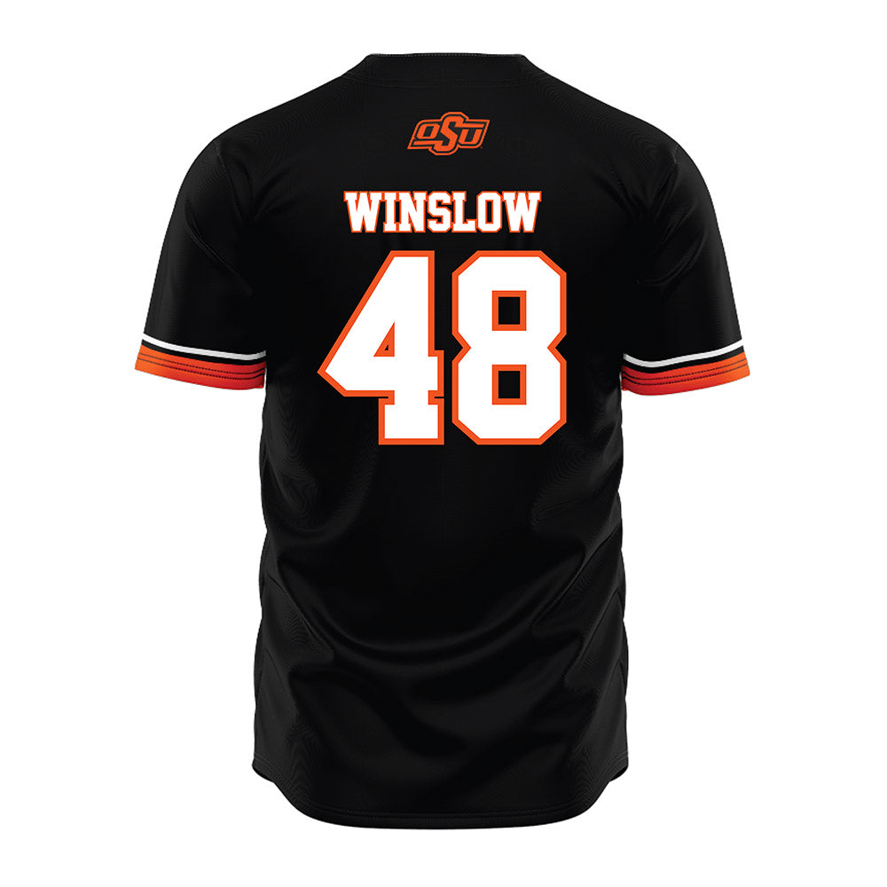 Oklahoma State - NCAA Baseball : Drew Winslow - Jersey-1