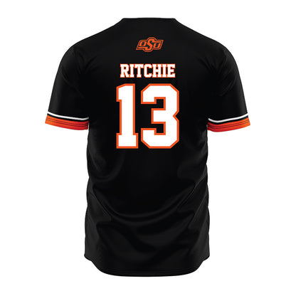 Oklahoma State - NCAA Baseball : Kollin Ritchie - Jersey-1