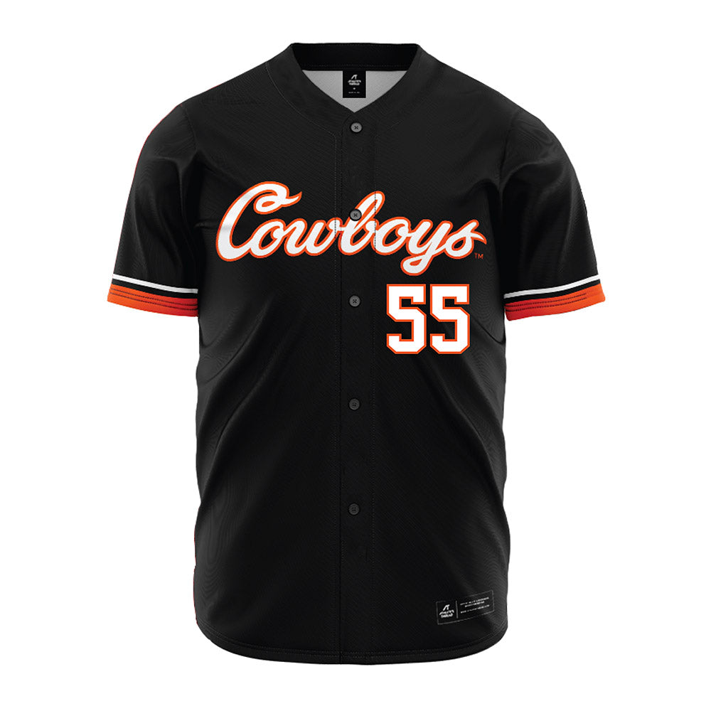 Oklahoma State - NCAA Baseball : Blake Julius - Baseball Jersey