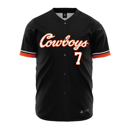 Oklahoma State - NCAA Baseball : Avery Ortiz - Jersey-0