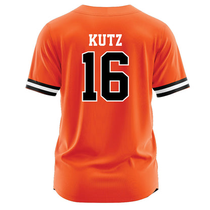 Oklahoma State - NCAA Softball : Katie Kutz - Softball Jersey Orange