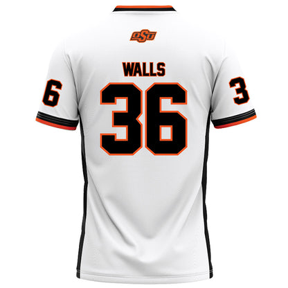 Oklahoma State - NCAA Football : Ty Walls - White Football Jersey