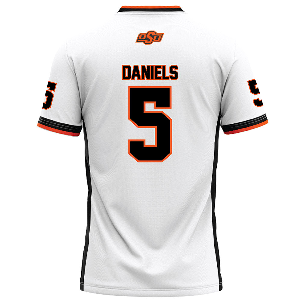 Oklahoma State - NCAA Football : Kendal Daniels - White Football Jersey