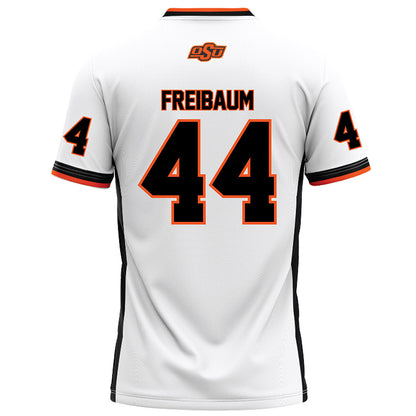 Oklahoma State - NCAA Football : Shea Freibaum - White Football Jersey