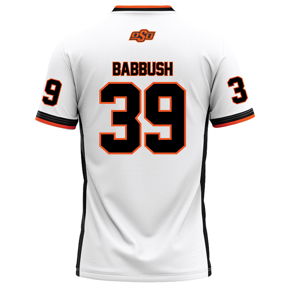 Oklahoma State - NCAA Football : Sam Babbush - White Football Jersey