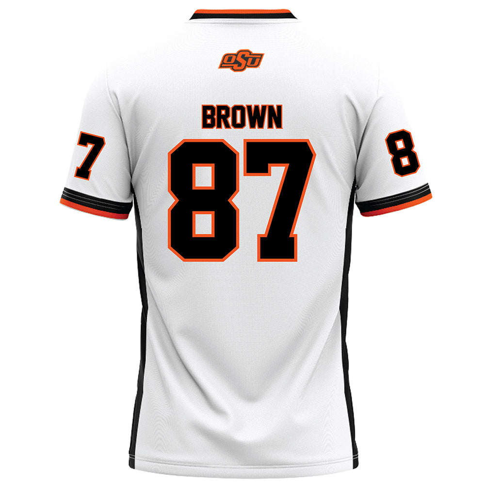 Oklahoma State - NCAA Football : Desean Brown - White Football Jersey