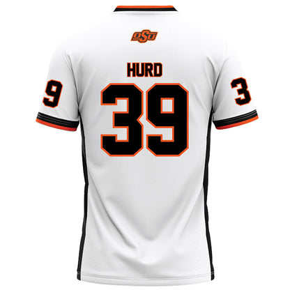 Oklahoma State - NCAA Football : Christian Hurd - White Football Jersey