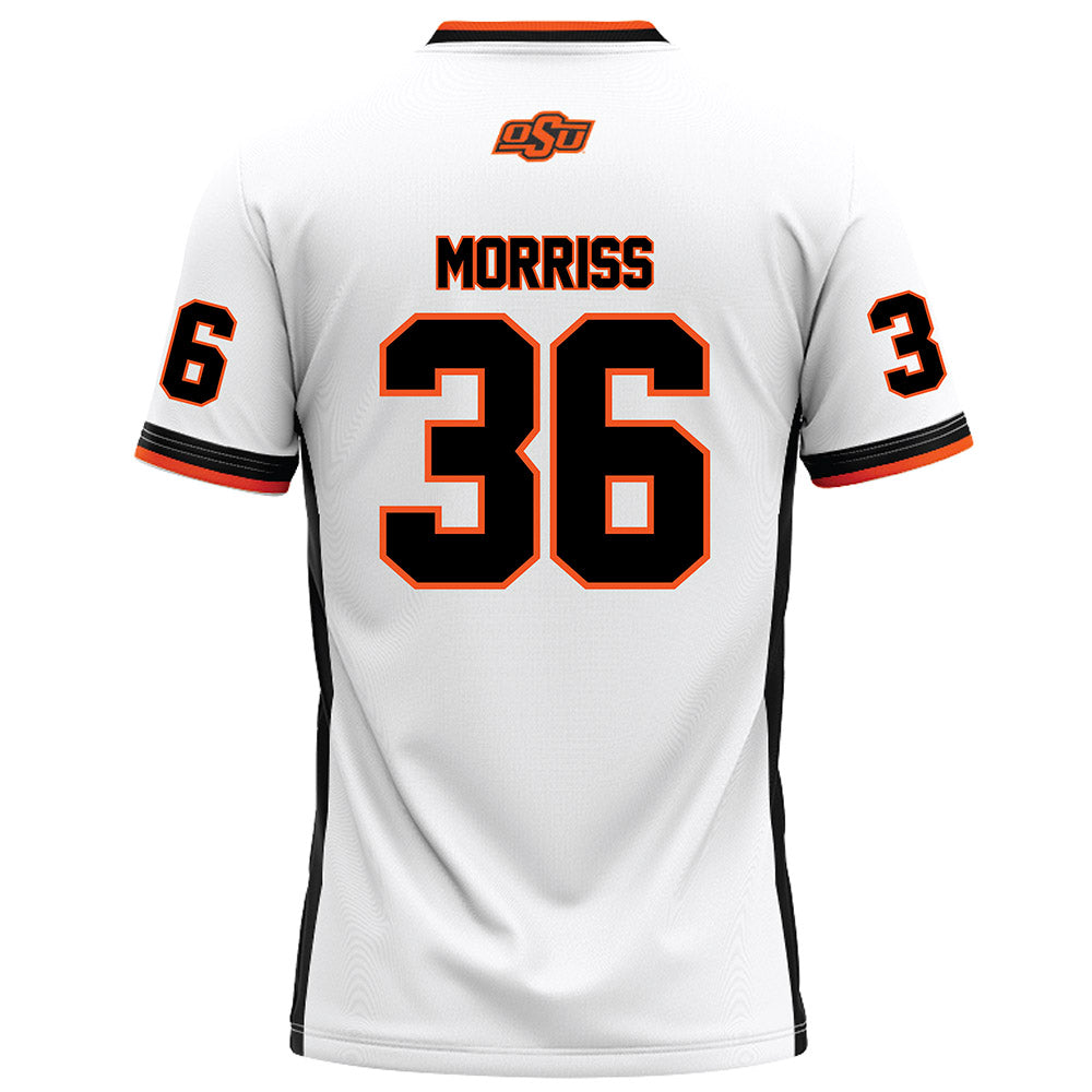 Oklahoma State - NCAA Football : Colin Morriss - White Football Jersey