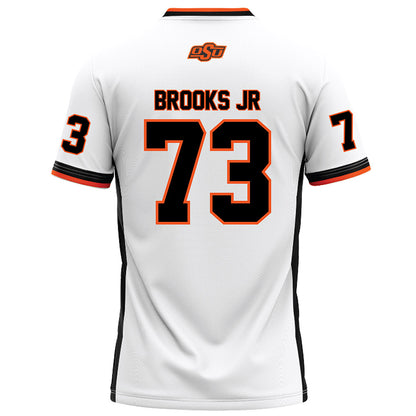 Oklahoma State - NCAA Football : Jason Brooks Jr - White Football Jersey