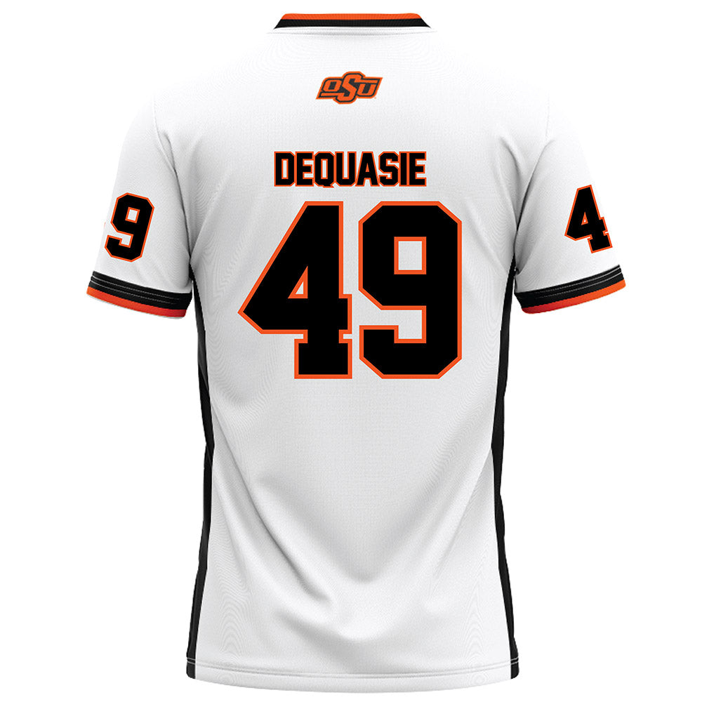 Oklahoma State - NCAA Football : Reed DeQuasie - White Football Jersey