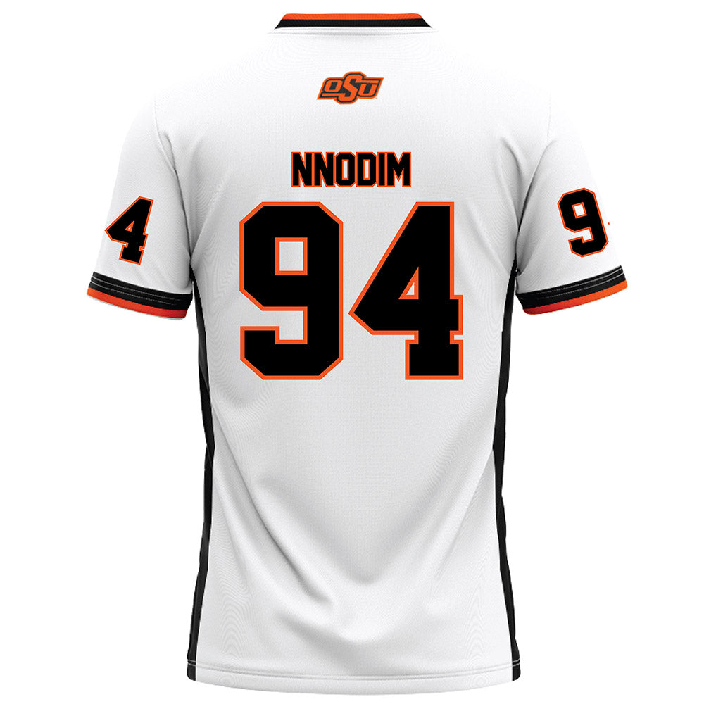 Oklahoma State - NCAA Football : Armstrong Nnodim - White Football Jersey