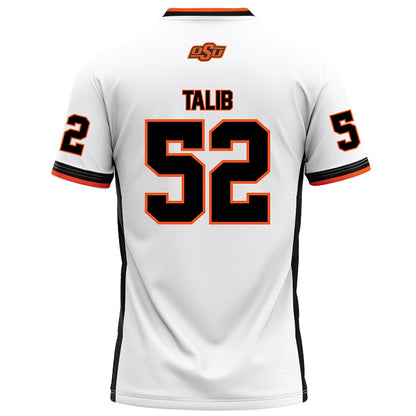 Oklahoma State - NCAA Football : Yamil Talib - White Football Jersey