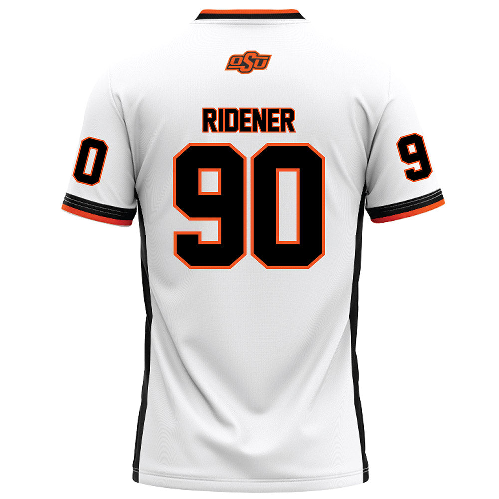 Oklahoma State - NCAA Football : AJ Ridener - White Football Jersey